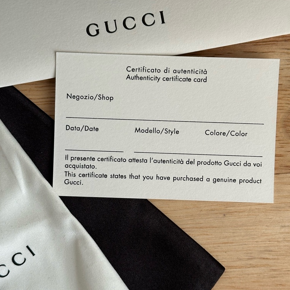 Gucci GG0687S - 002 Sunglasses Black w/Grey Polarized lens 57mm - NEW - Picture 10 of 15